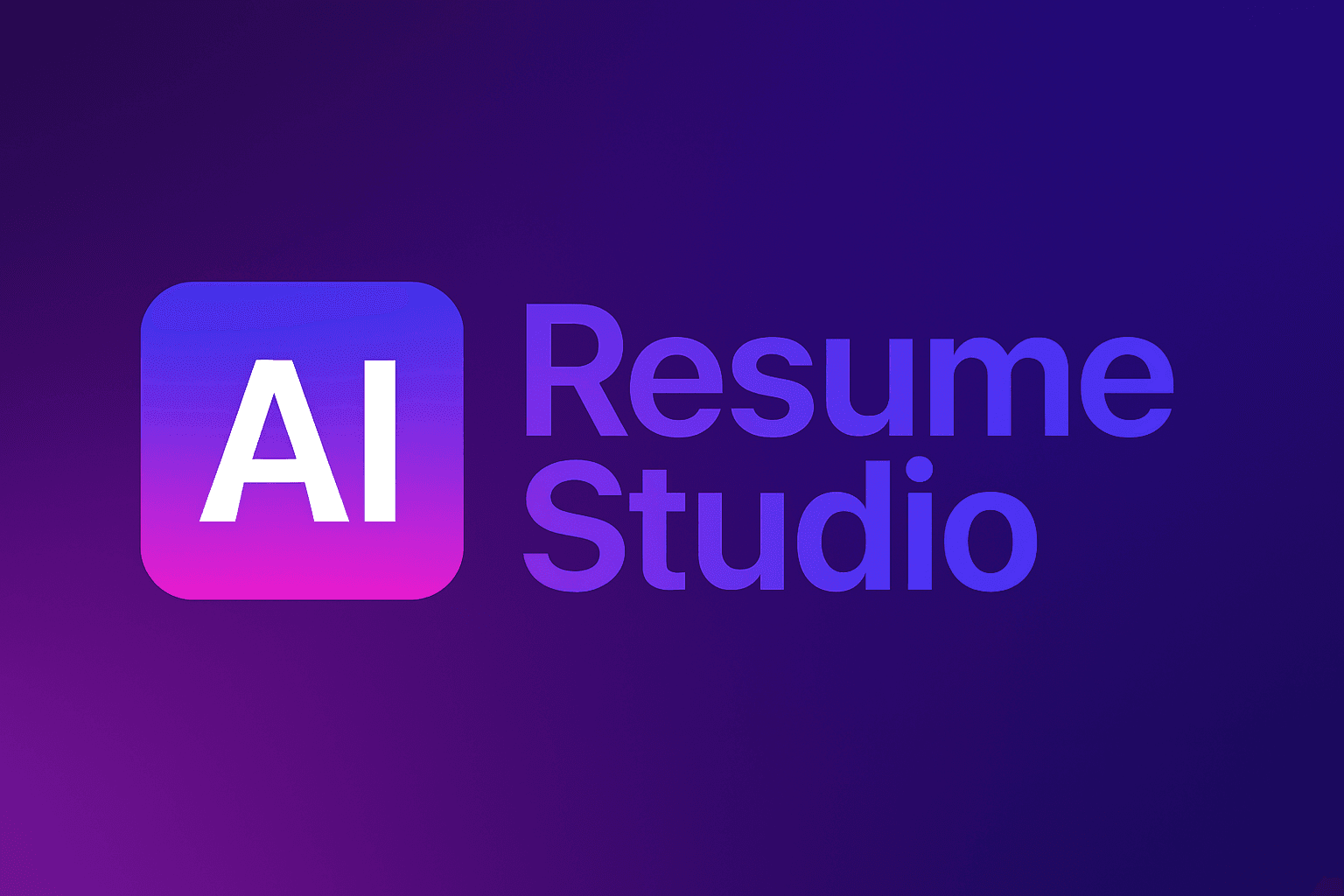 AI Resume Studio preview